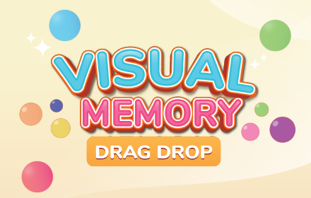 Visual Memory Drag Drop